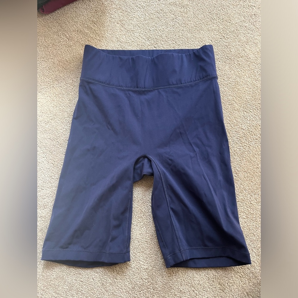 ALL ACCESS BLUE BIKER SHORTS